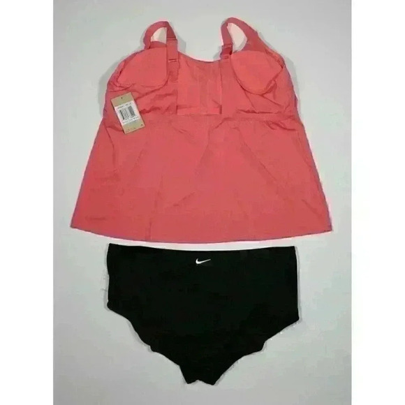 NEW! Nike Women's Plus 2X Essential Scoop-Neck Tankini Top & Bottom Set NWT $112 - Picture 2 of 3